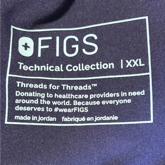 FIGS Scrub Set Zamora Jogger Catarina Top Size XXL - Picture 10 of 13